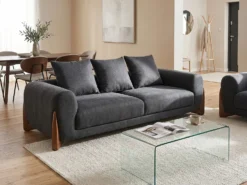 Sofa 3 personers VINLIDEN Sort