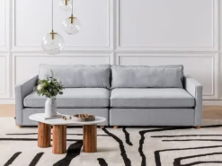 Sofa 3 personers VINSTRA Grå