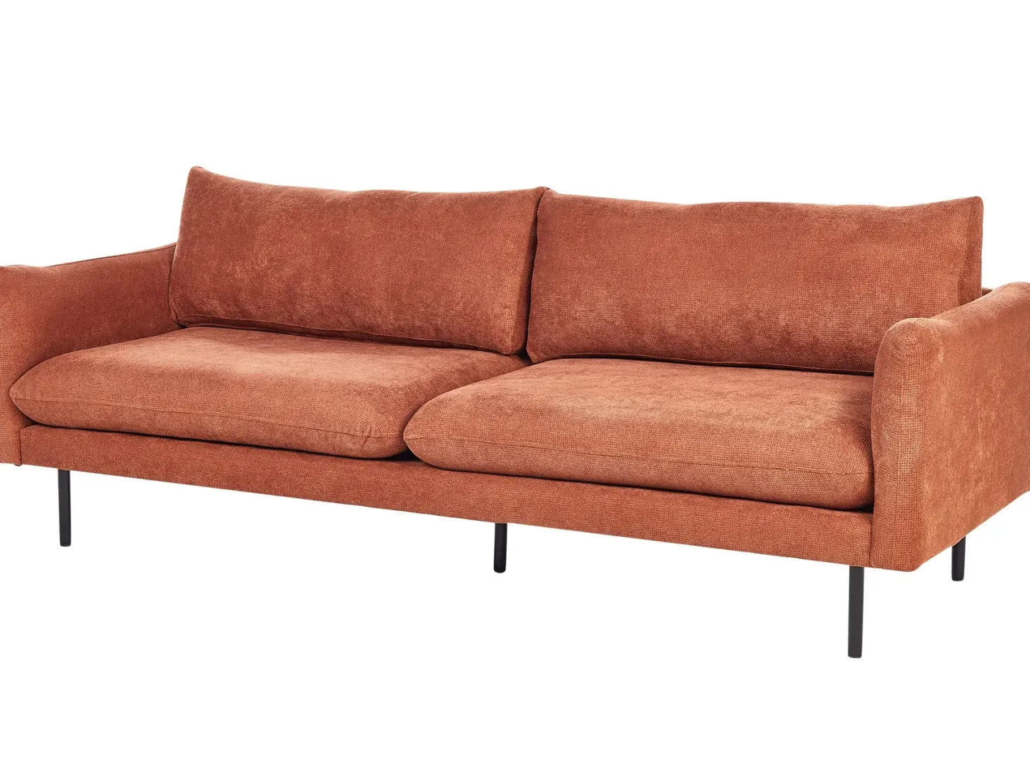 Sofa 3 personers VINTERBRO Chenille Guldbrun