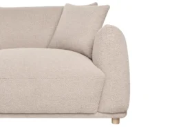 Sofasæt 5 personers JUBEK Boucle Beige
