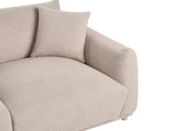 Sofasæt 5 personers JUBEK Boucle Beige