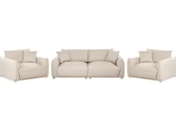 Sofasæt 5 personers JUBEK Beige