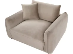 Sofasæt 5 personers JUBEK Velour Brungrå