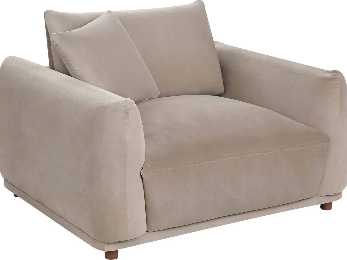 Sofasæt 5 personers JUBEK Velour Brungrå