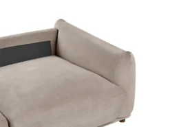 Sofasæt 5 personers JUBEK Velour Brungrå