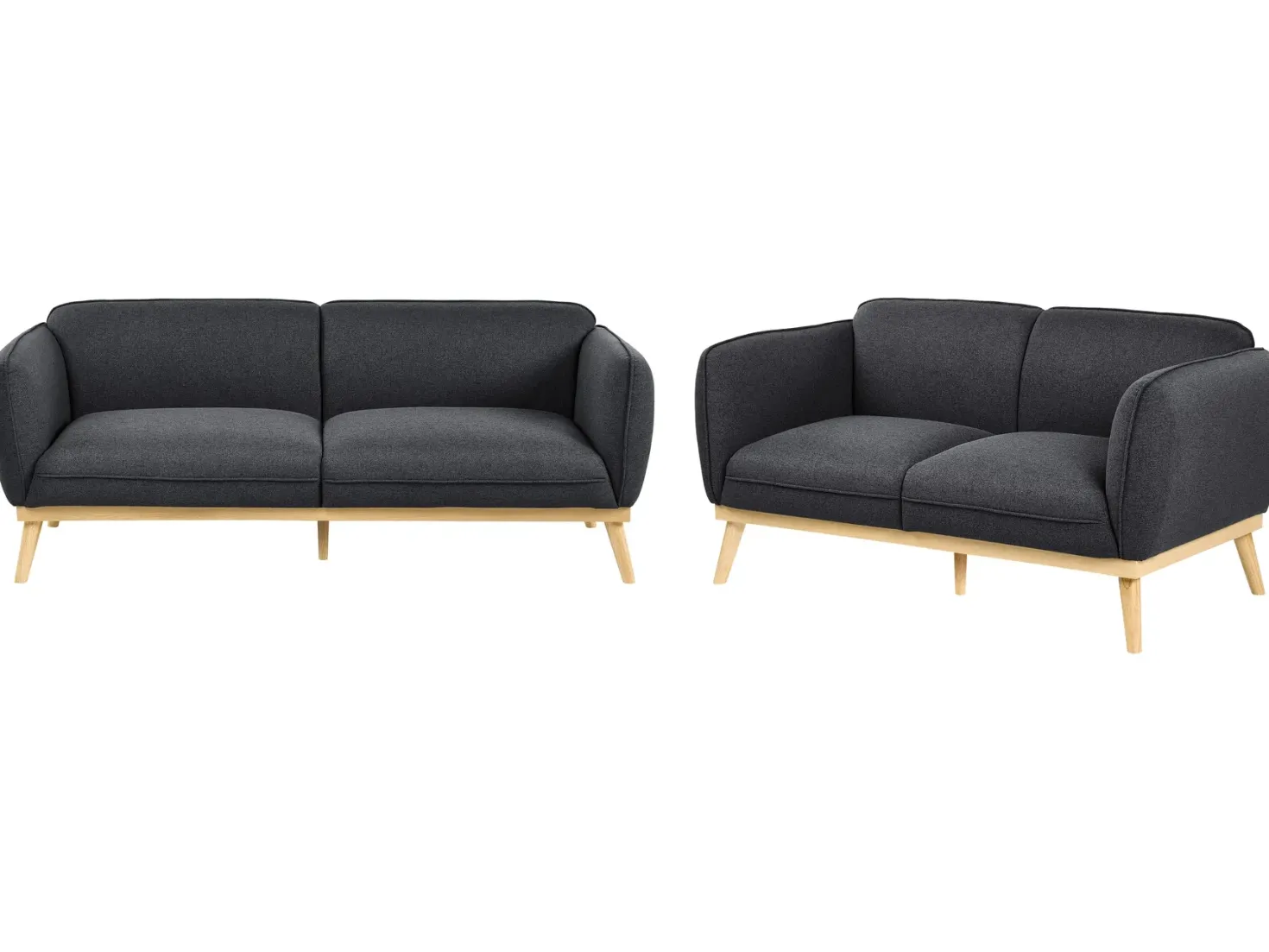 Sofasæt 5 personers LJUNG Sort