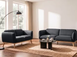 Sofasæt 5 personers LJUNG Sort
