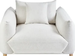 Sofasæt 5 personers LUVOS Cremehvid