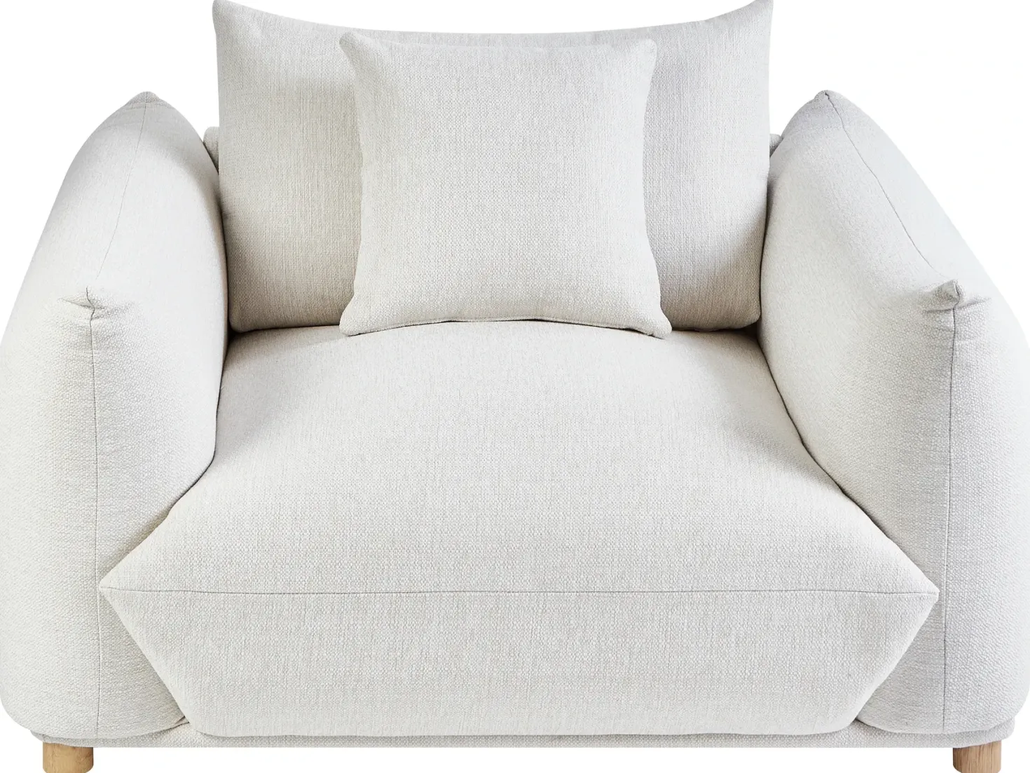 Sofasæt 5 personers LUVOS Cremehvid