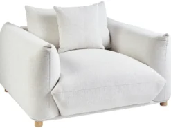 Sofasæt 5 personers LUVOS Cremehvid