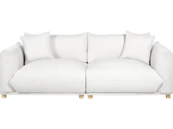 Sofasæt 5 personers LUVOS Cremehvid