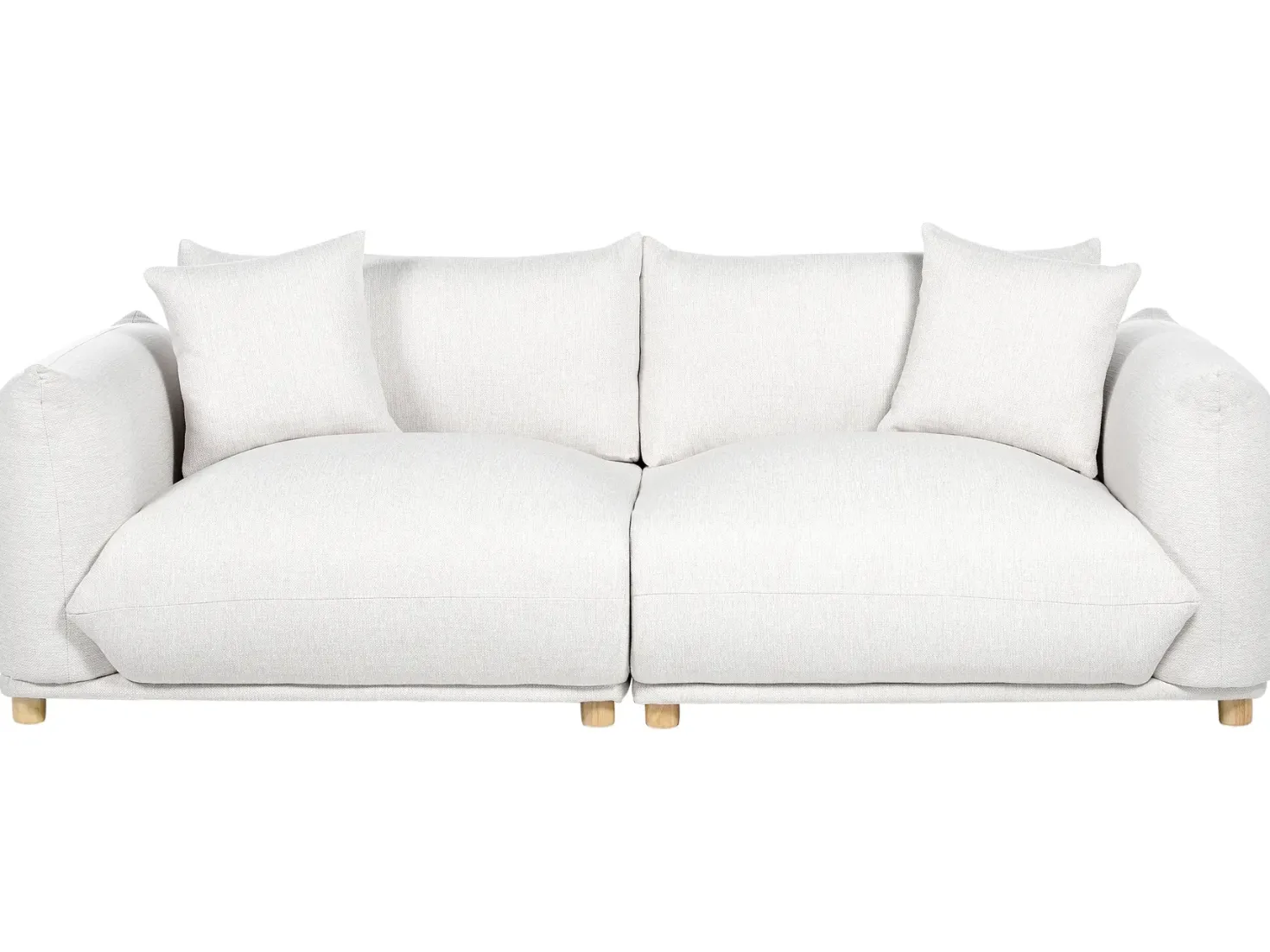 Sofasæt 5 personers LUVOS Cremehvid