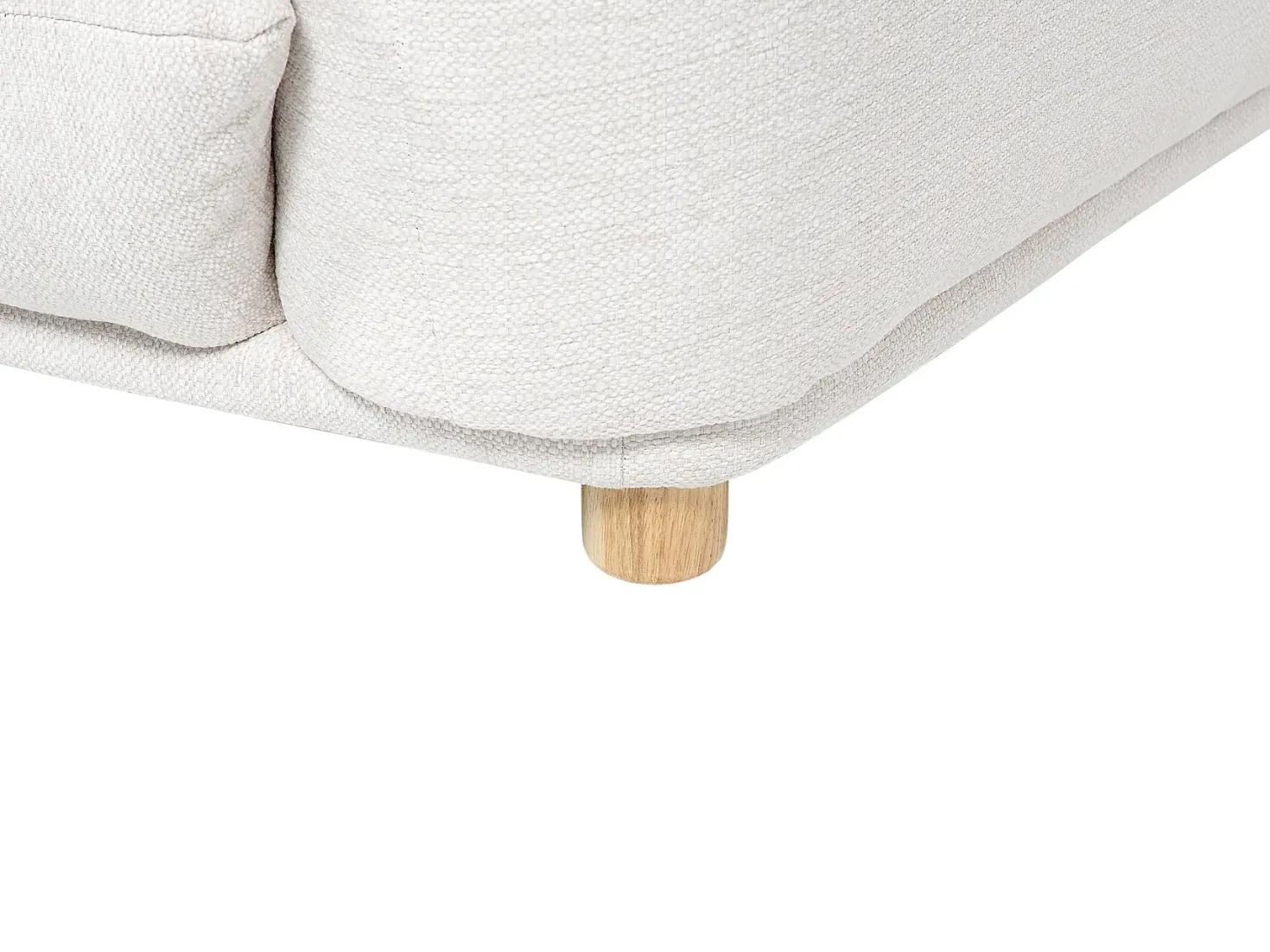 Sofasæt 5 personers LUVOS Cremehvid