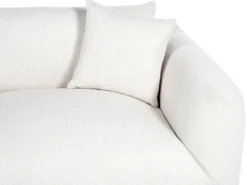 Sofasæt 5 personers LUVOS Cremehvid