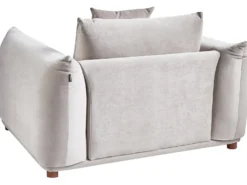 Sofasæt 5 personers LUVOS Velour Brungrå