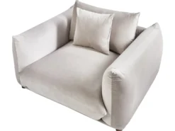 Sofasæt 5 personers LUVOS Velour Brungrå