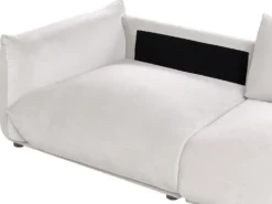 Sofasæt 5 personers LUVOS Velour Brungrå