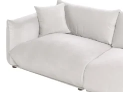 Sofasæt 5 personers LUVOS Velour Brungrå