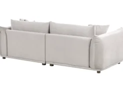 Sofasæt 5 personers LUVOS Velour Brungrå