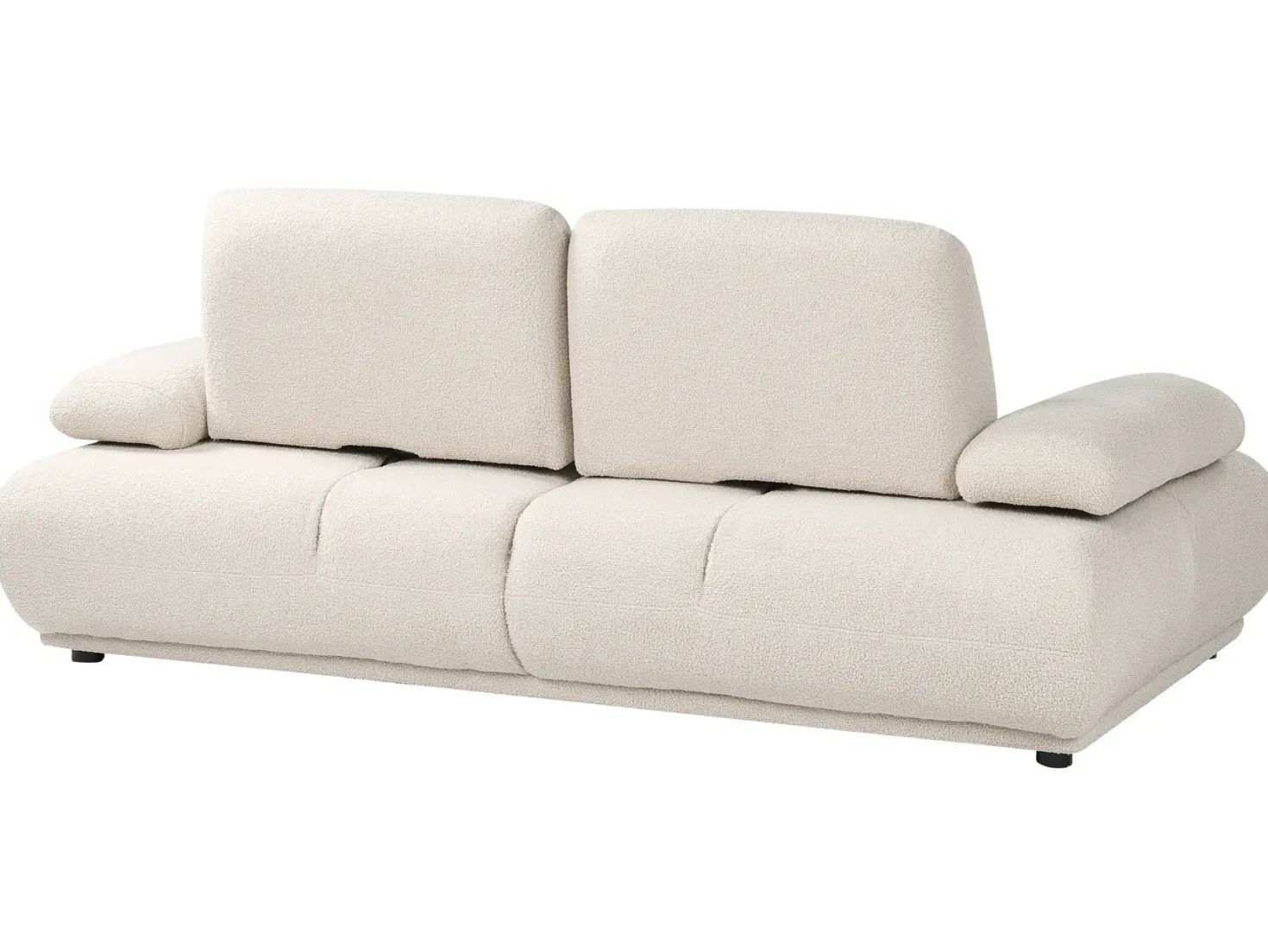Sofasæt 5 personers NACKA Boucle Cremehvid