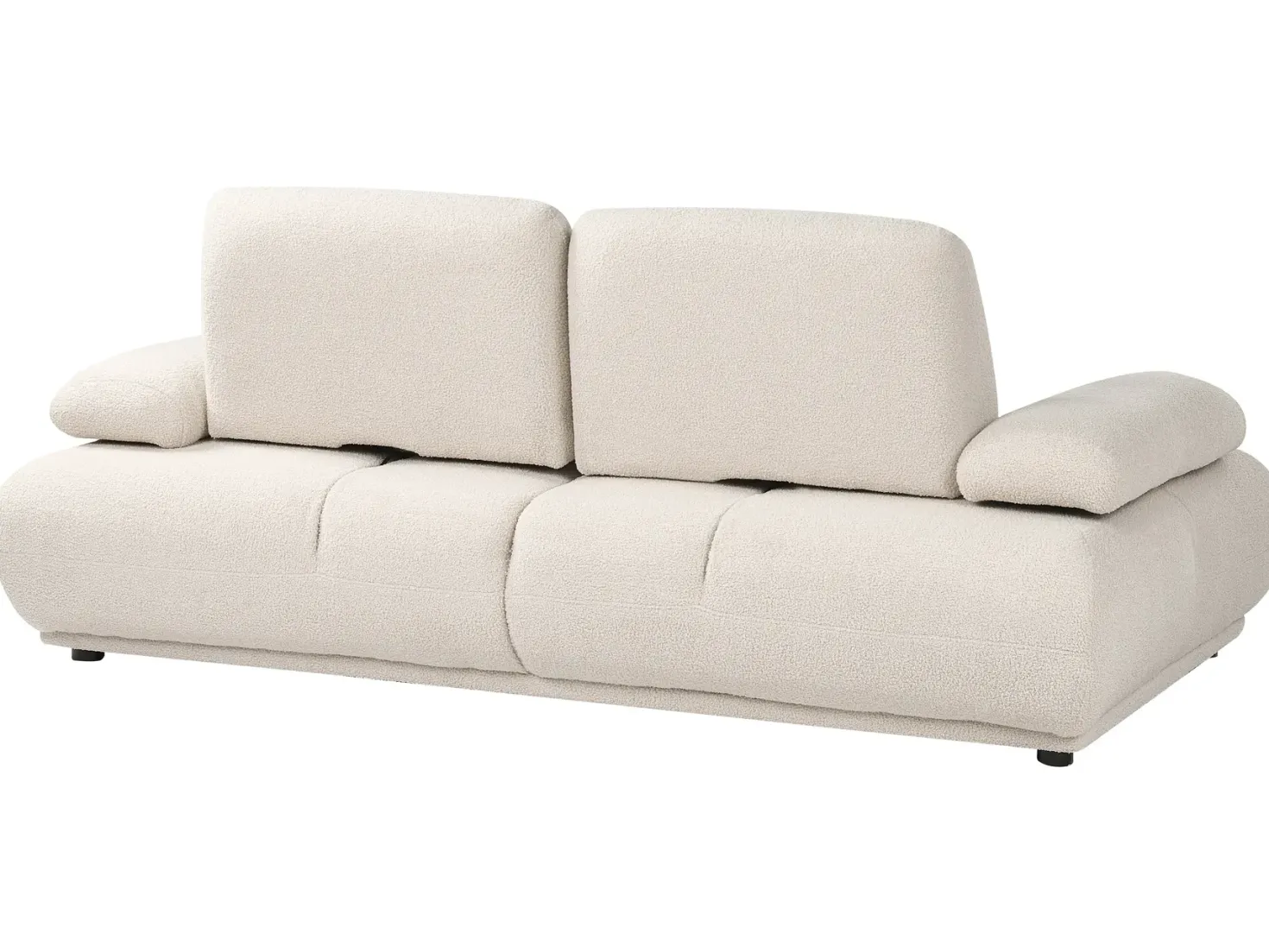 Sofasæt 5 personers NACKA Boucle Cremehvid