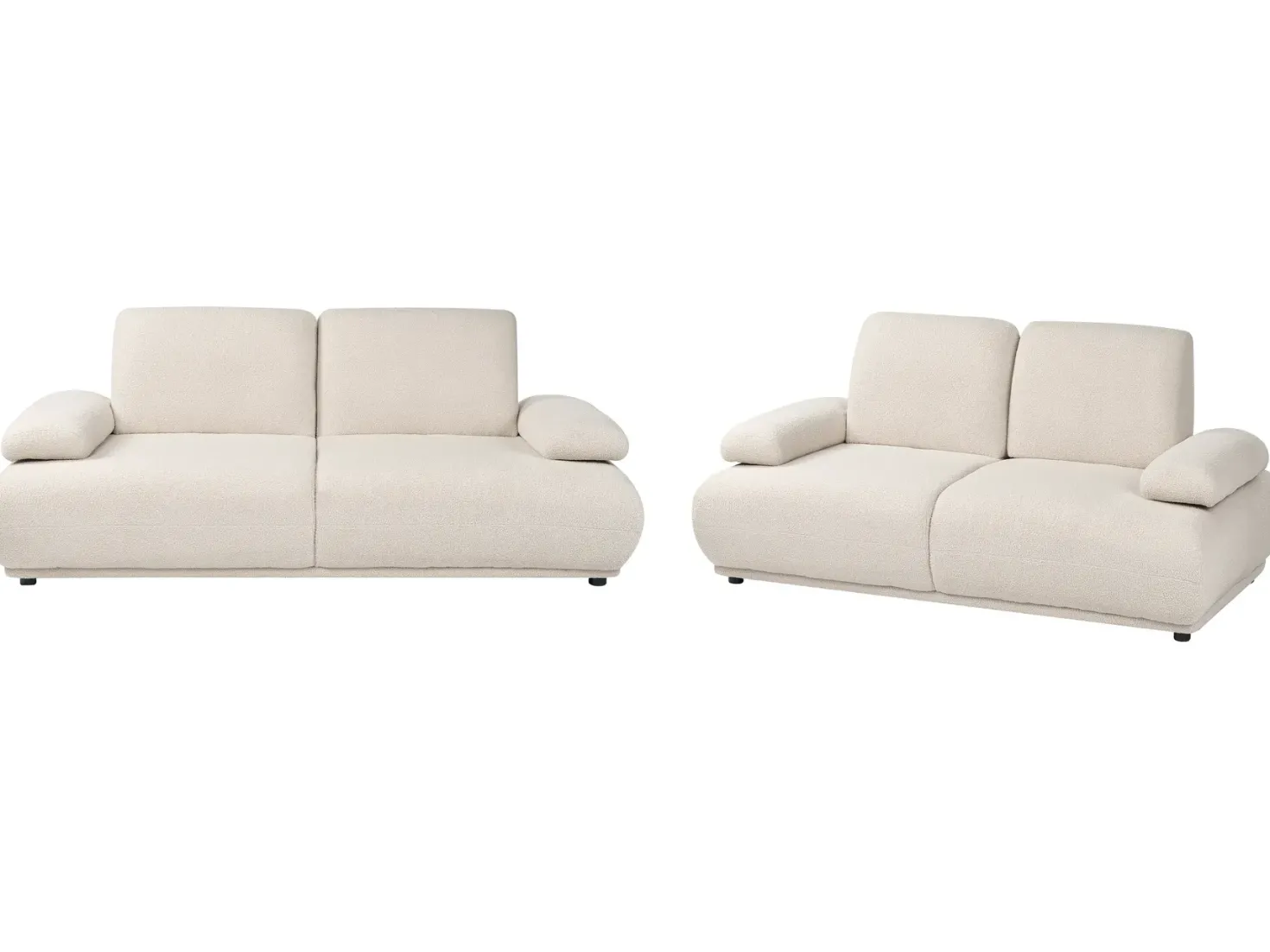 Sofasæt 5 personers NACKA Boucle Beige