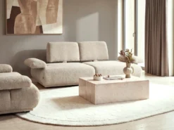 Sofasæt 5 personers NACKA Boucle Beige