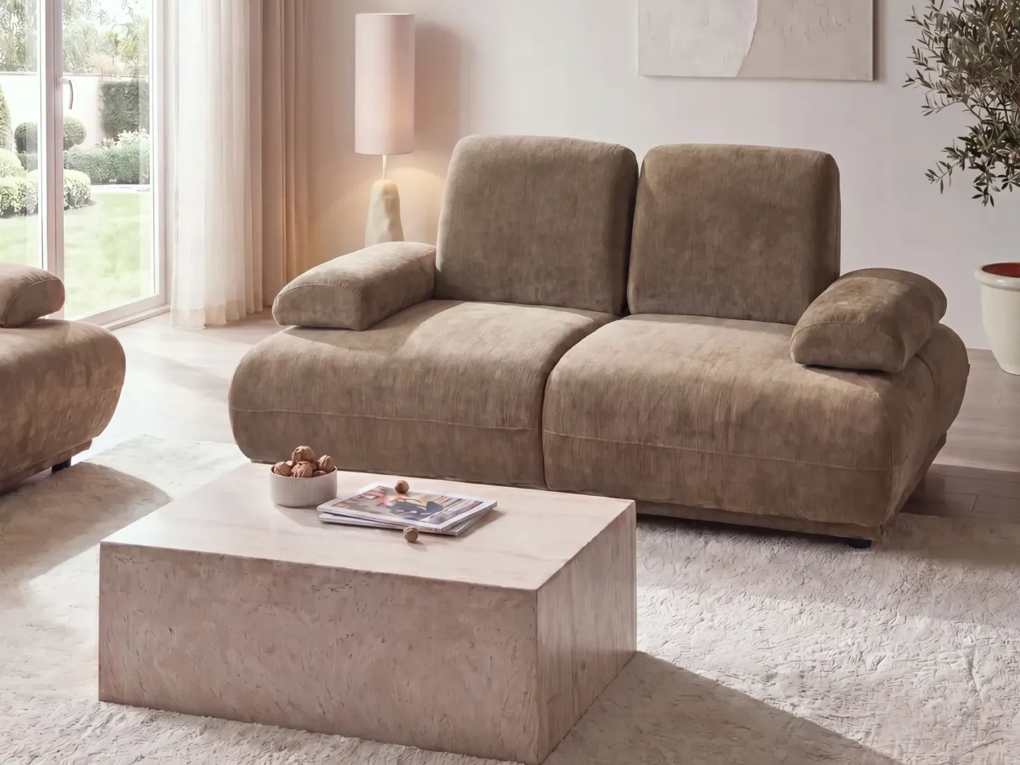 Sofasæt 5 personers NACKA Brun