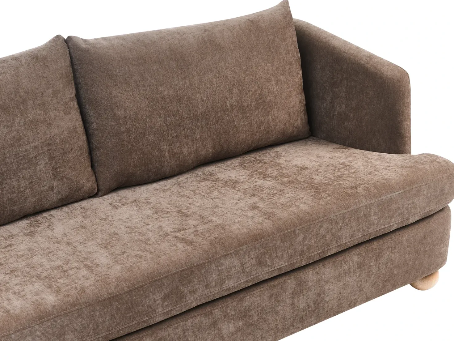 Sofasæt 6 personers RATTVIK Chenille Brun