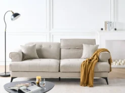 Sofasæt 5 personers SKIVE Brungrå