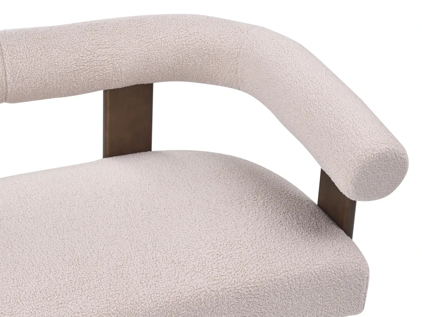 Sofasæt ILBRO Boucle Mørkebrun/beige
