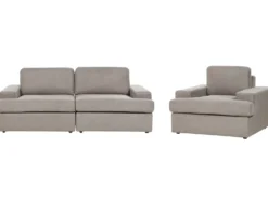 Sofasæt 4 personers ALLA Brungrå