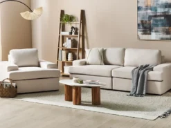 Sofasæt 4 personers ALLA Lys Beige