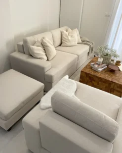 Sofasæt 5 personers ALLA Lys Beige