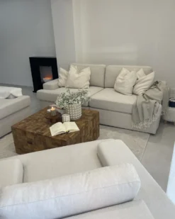 Sofasæt 5 personers ALLA Lys Beige