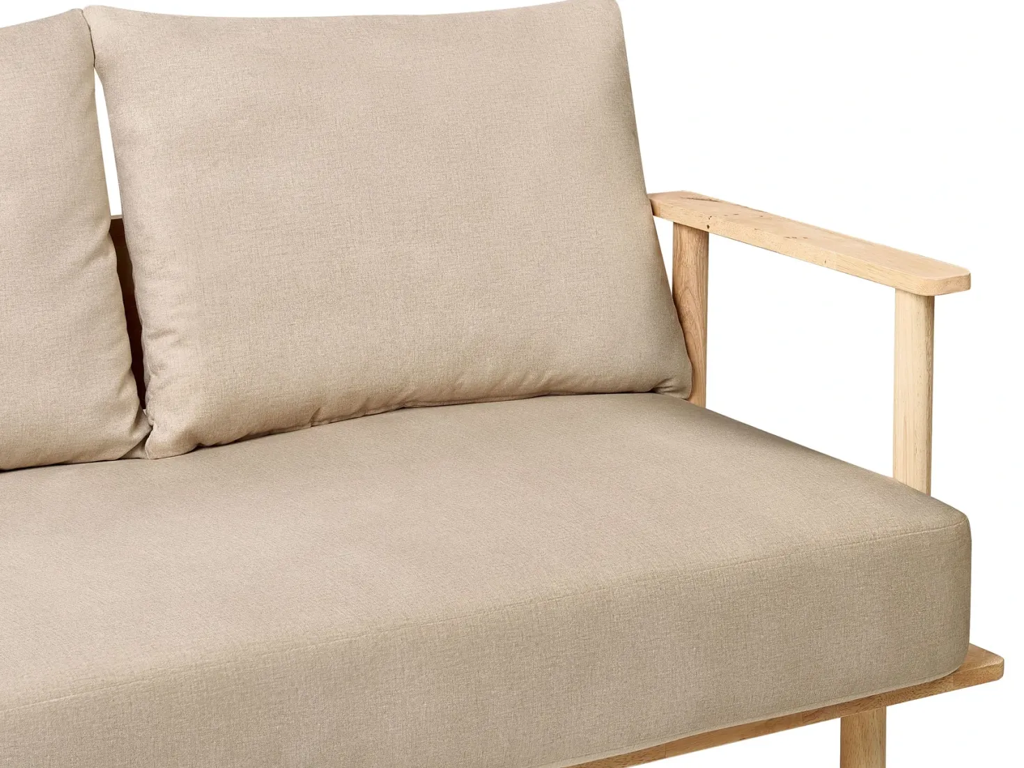Sofasæt 3 personers ASKER Sand Beige