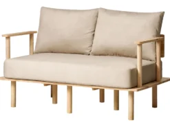 Sofasæt 3 personers ASKER Sand Beige