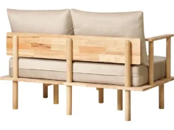 Sofasæt 3 personers ASKER Sand Beige