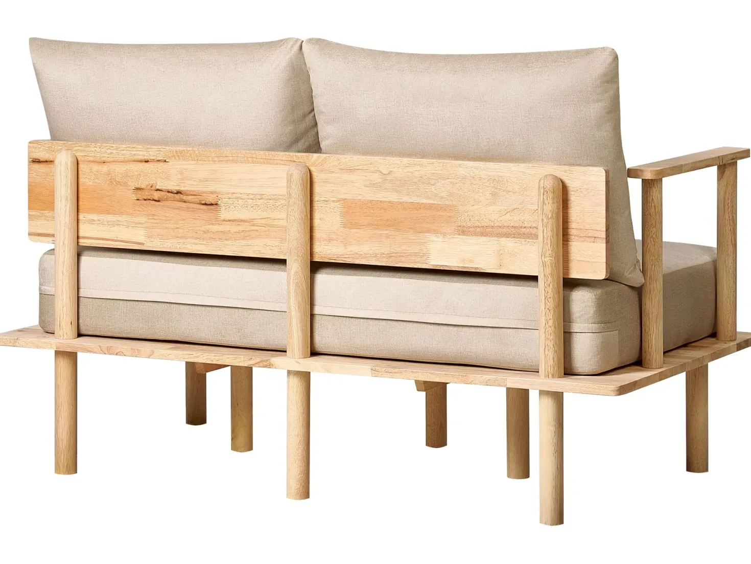 Sofasæt 3 personers ASKER Sand Beige