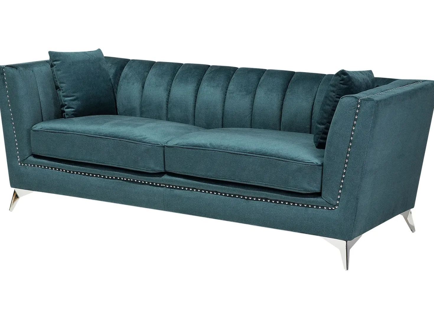 Sofasæt 5 personers GAULA Velour Blågrøn