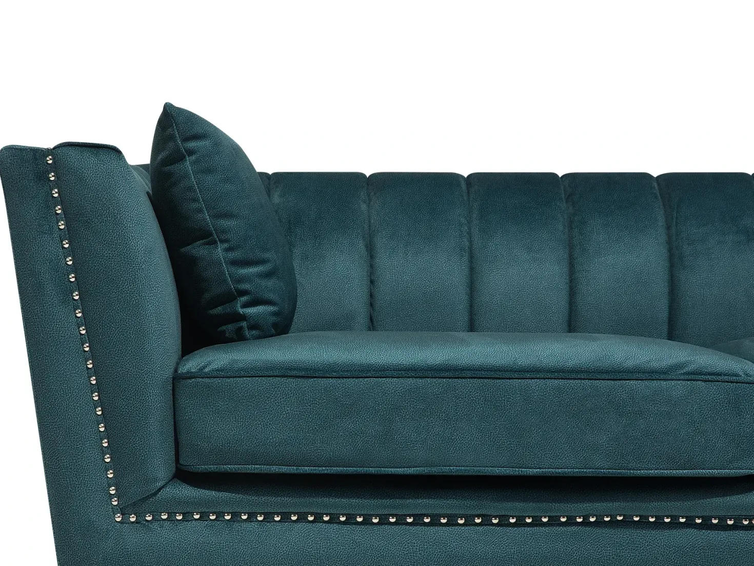 Sofasæt 5 personers GAULA Velour Blågrøn