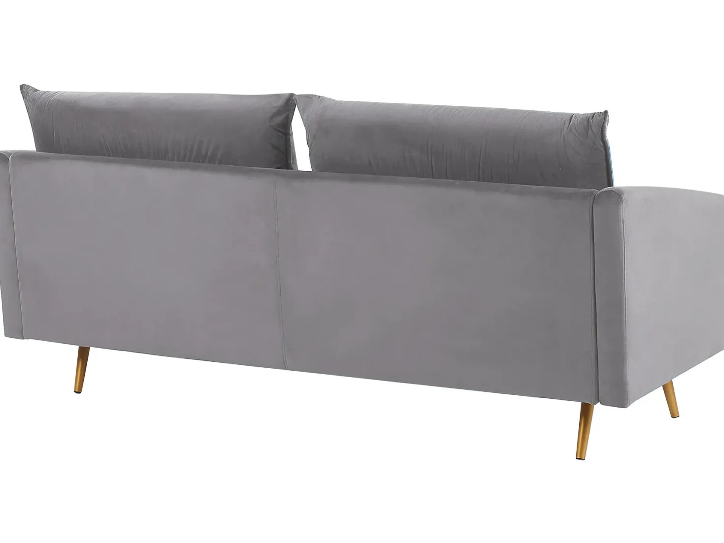 Sofasæt 5 personers MAURA Velour Grå