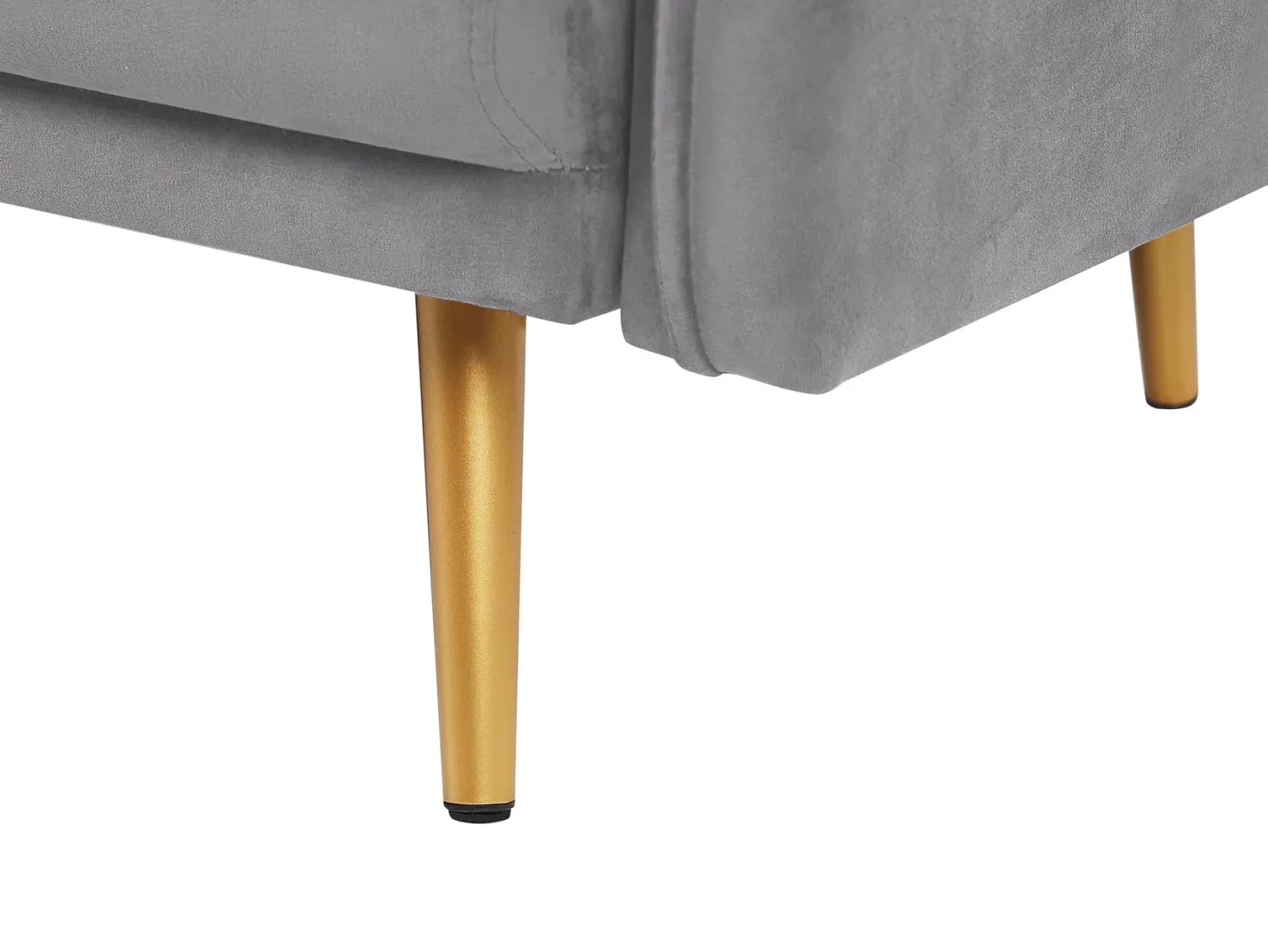 Sofasæt 5 personers MAURA Velour Grå