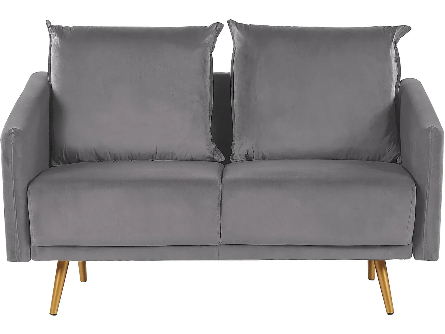 Sofasæt 5 personers MAURA Velour Grå