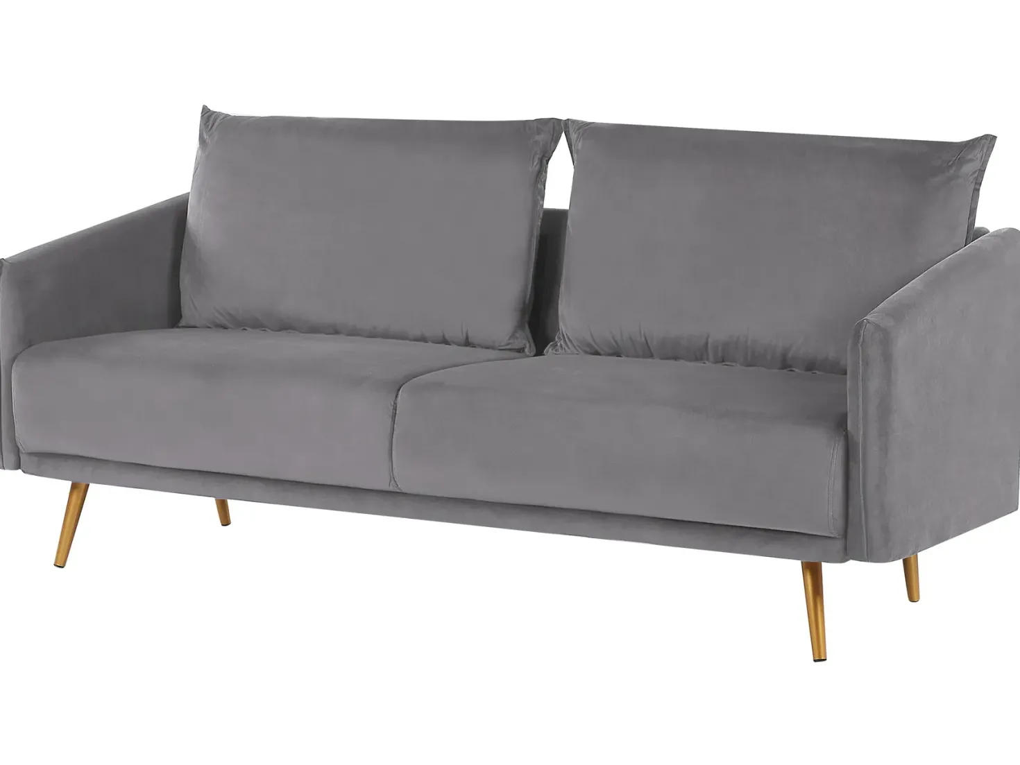 Sofasæt 5 personers MAURA Velour Grå