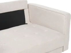 Sofasæt 3 personers NURMO Lys Beige