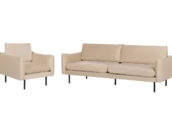 Sofasæt 4 personers VINTERBRO Velour Beige