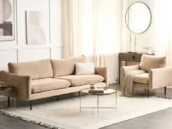 Sofasæt 4 personers VINTERBRO Velour Beige