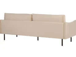 Sofasæt 5 personers VINTERBRO Velour Beige med fodskammel