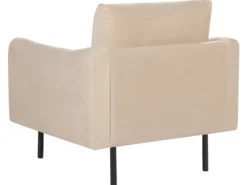 Sofasæt 5 personers VINTERBRO Velour Beige med fodskammel